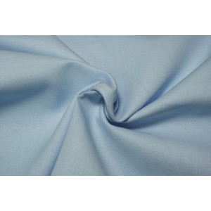 10cm Baumwollstoff uni (Standardqualität) hellblau(Grundpreis € 8,00/m)